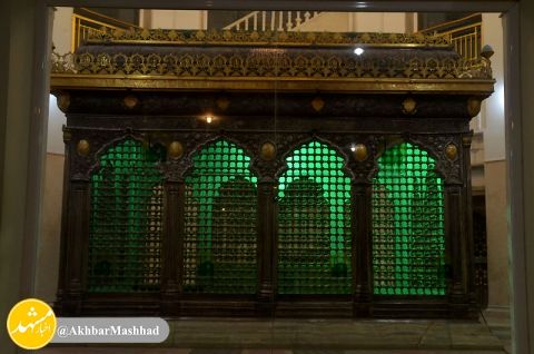 ضریح سوم و چهارم مضجع منور امام رضا(ع)
