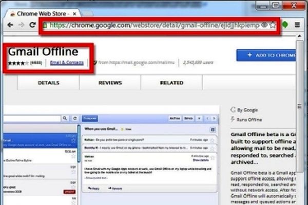 نحوه استفاده آفلاین از جیمیل
