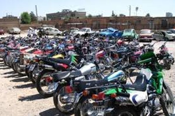 تخفیف در ترخیص موتور سیکلت های توقیفی