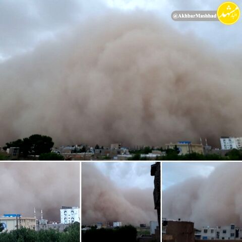طوفان در سبزوار