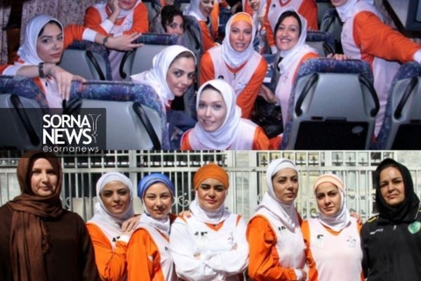 حضور بازیگران زن سینما در رشته فوتسال بانوان!