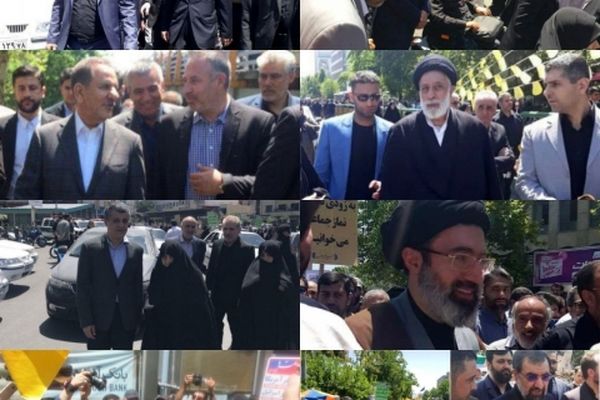 حضور شخصیت‌های سیاسی در راهپیمایی روز قدس