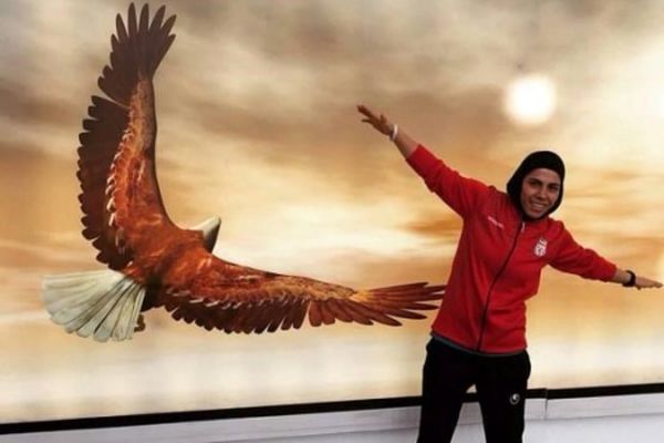 آرزوی فرزانه توسلی دیدن عقاب آسیا است