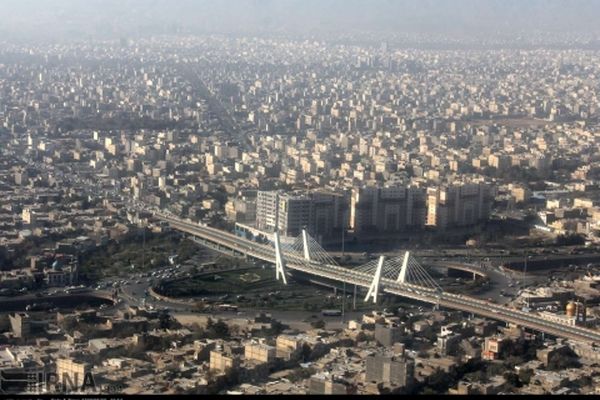 باد و باران در بخش‌هایی از استان