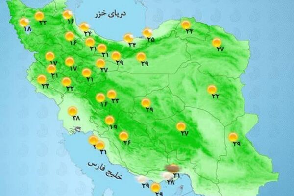 هوای مشهد گرم‌تر می‌شود