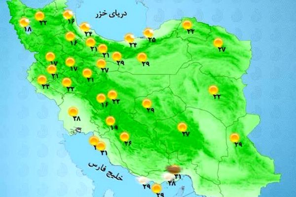 هوای مشهد گرم‌تر می‌شود