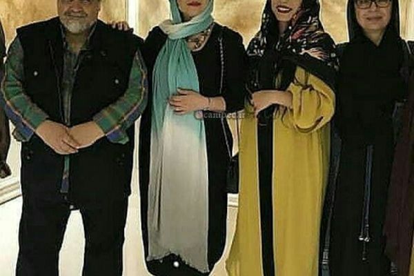 خانواده بازیگر شریفی نیا در یک قاب