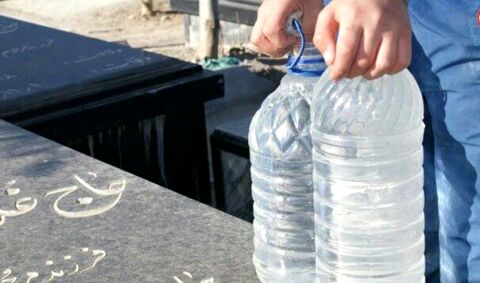 هدررفت ۲میلیون و ۳۰۰هزار لیتر آب با شست و شوی قبور از سوی مراجعان آرامستان ها