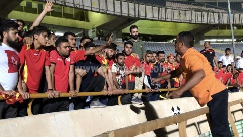 روایت لیدر مصدوم فولاد از حادثه تلخ ورزشگاه آزادی
