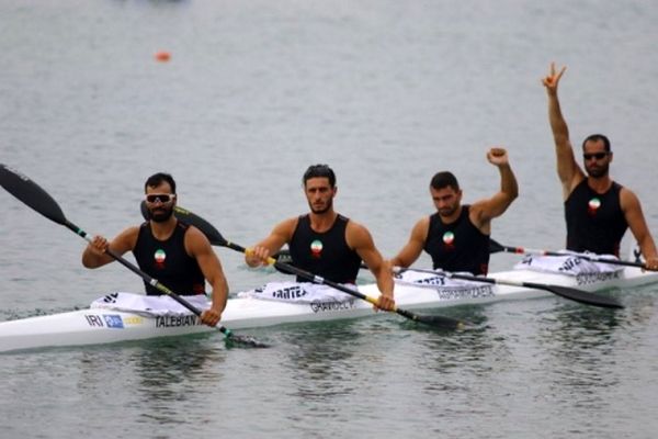 قایق کایاک چهارنفره ایران به مدال برنز بازی‌های آسیایی رسید