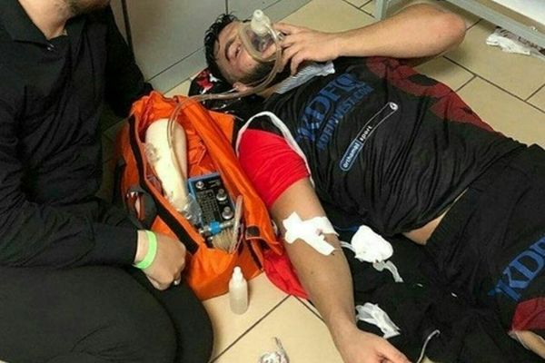 امیر علی اکبری کارش به تنفس مصنوعی کشید+ عکس