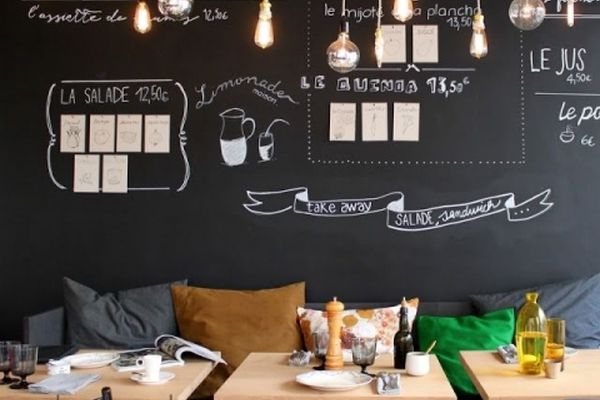 دیوار تخته سیاه ایده ای جالب در منزل