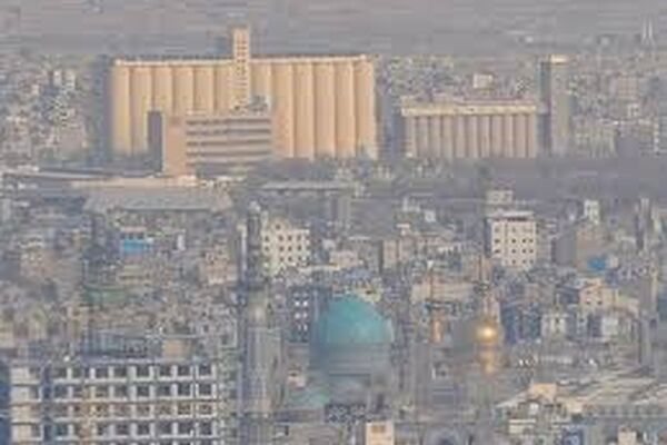 کیفیت هوای مشهد در شرایط ناسالم برای گروه‌های حساس قرار دارد