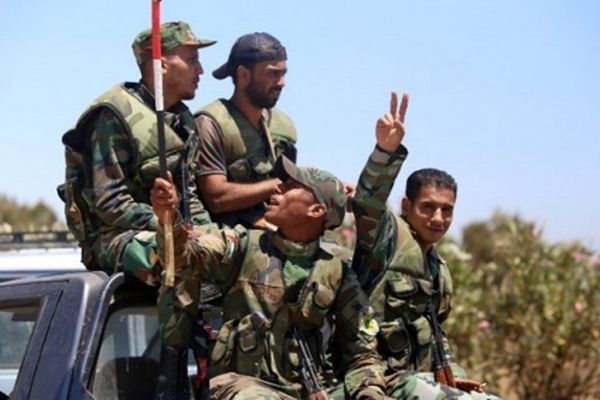 آغاز عملیات ارتش سوریه به سمت التنف، محل استقرار آمریکایی‌ها