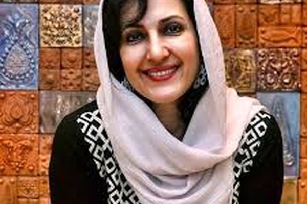 فاطمه گودرزی در جشن تولد پسرش