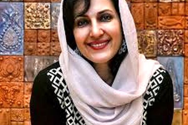فاطمه گودرزی در جشن تولد پسرش