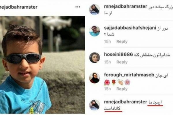 فرزند عضو شورای شهر تهران در کانادا