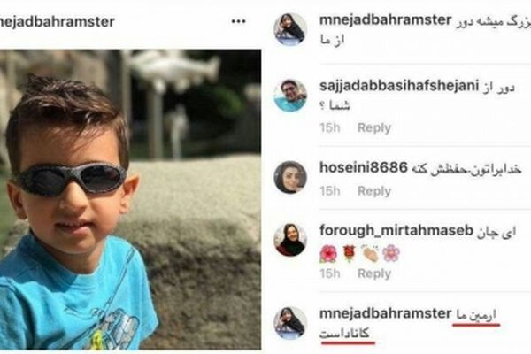 فرزند عضو شورای شهر تهران در کانادا
