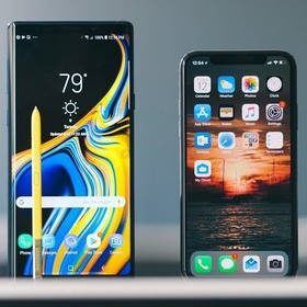 نگاهی به تفاوت‌های Galaxy Note 9 و iphone x