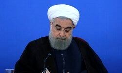 پیام تسلیت روحانی برای دریابان شمخانی