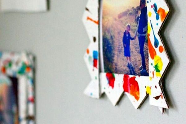 ساخت قاب عکس با مقوا