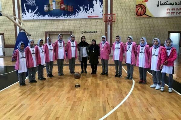 تیم مینی‌بسکتبال بانوان خراسان رضوی قهرمان کشور شد