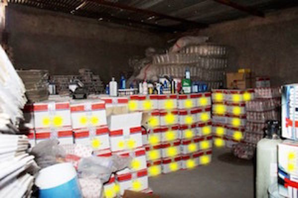 انبار ضد یخ تقلبی در نیشابور کشف شد