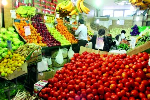 افزایش 10 درصدی قیمت گوجه فرنگی و سیب زمینی