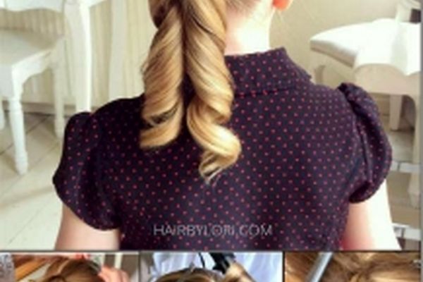 آموزش بستن مدل‎های زیبای مو برای دختر بچه‌ها