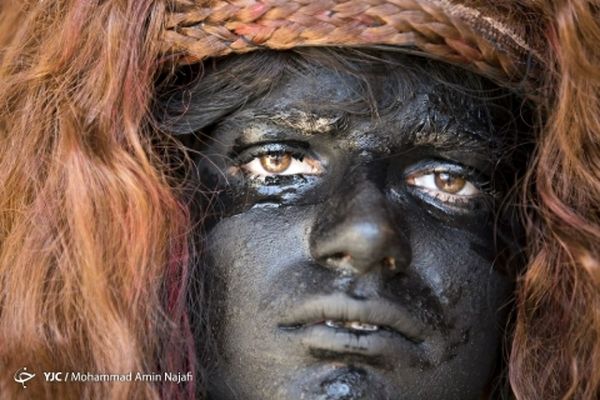 گریم های خاص در تعزیه بزرگ شهر نوش آباد