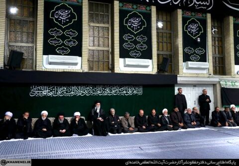 برگزاری شام غریبان حضرت اباعبدالله الحسین (ع) در حسینیه امام خمینی