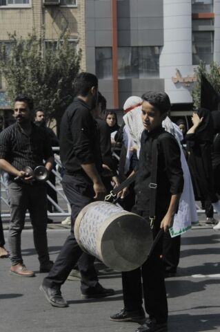 مراسم روضه خوانی و عزاداری مشهد