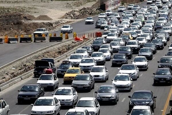 ترافیک سنگین در مبادی ورودی مشهد