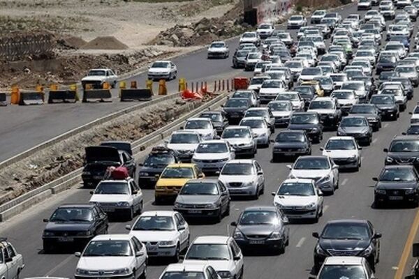 ترافیک سنگین در مبادی ورودی مشهد