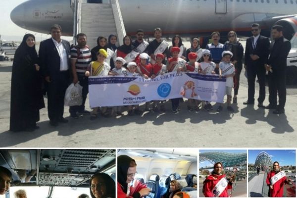 پرواز موزه سیار سفیران صلح خراسان رضوی به گرجستان