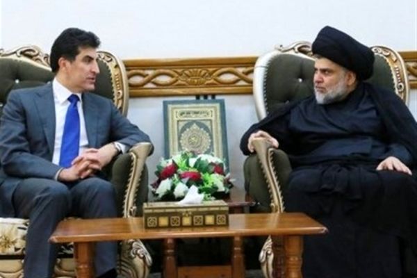 جزئیاتی از دیدار مقتدی صدر با بارزانی