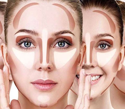 آموزش کانتورینگ کاربردی برای انواع شکل های صورت