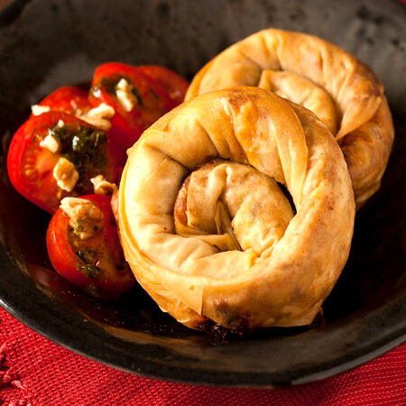 نان پیاز و گردو