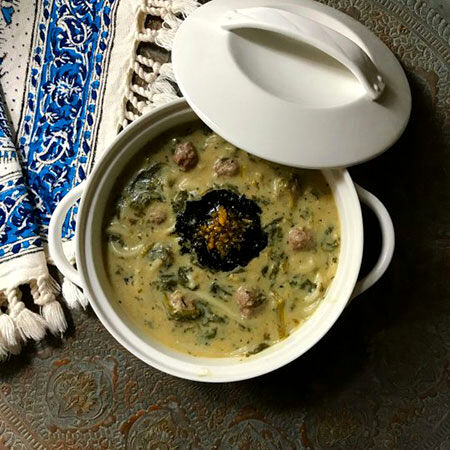 دستور پخت آش کوفته قلقلی