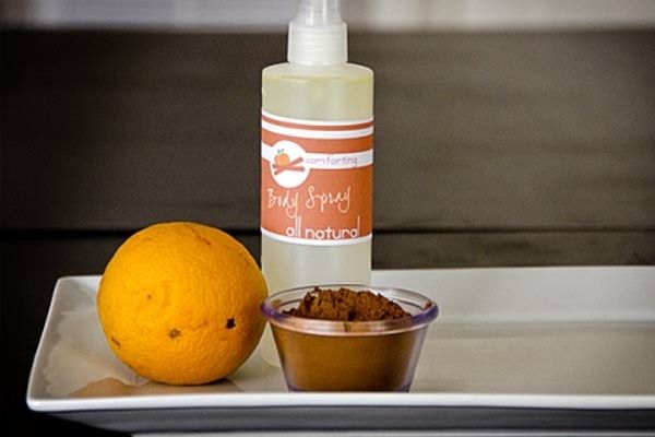 اسپری بدن خانگی درست کنید