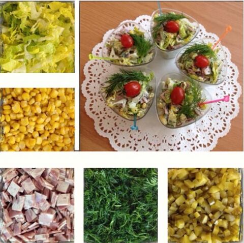 طرز تهیه سالاد شانتیا، پیش غذایی خوشمزه