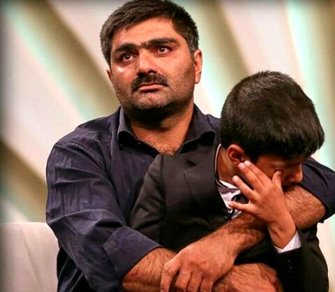 پدر و پسری که اشک یک ملت را درآوردند