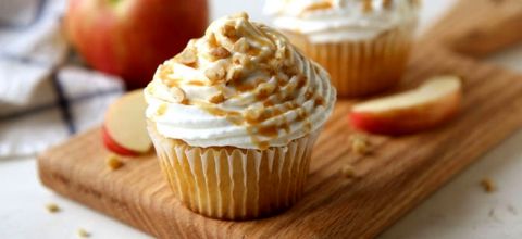 طرز تهیه کاپ کیک سیب