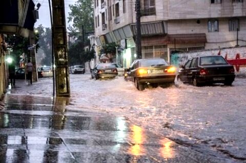 اخطاریه هواشناسی نسبت به سیلاب ناگهانی در استان‌های سواحل خزر