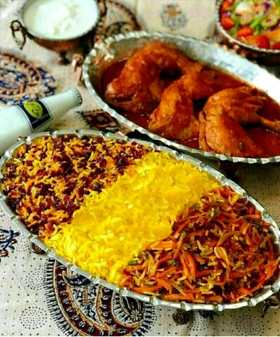 طرز تهیه شیرین پلو و نکاتی در طبخ آن