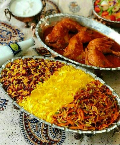 طرز تهیه شیرین پلو و نکاتی در طبخ آن