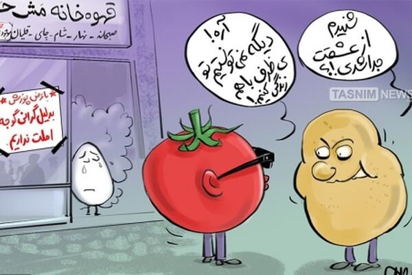 بدلیل گرانی‌گوجه، املت نداریم!