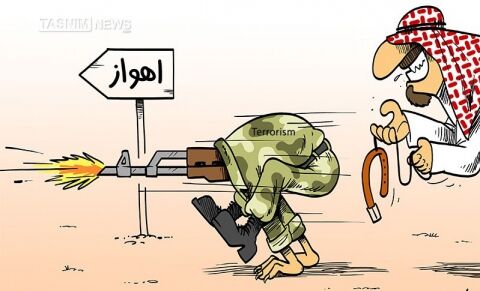 آمریکا،اسرائیل‌ و‌عربستان پشت حمله‌ تروریستی‌اهواز