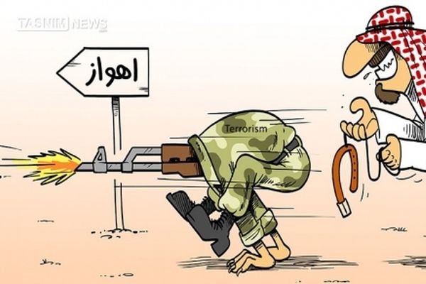 آمریکا،اسرائیل‌ و‌عربستان پشت حمله‌ تروریستی‌اهواز