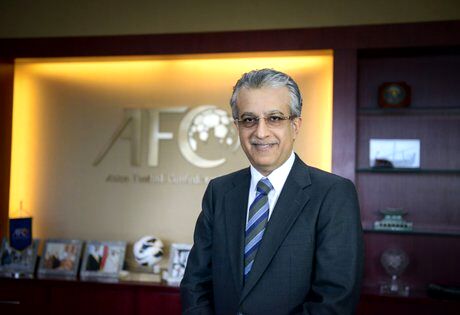 نامزدی دوباره شیخ سلمان برای ریاست AFC